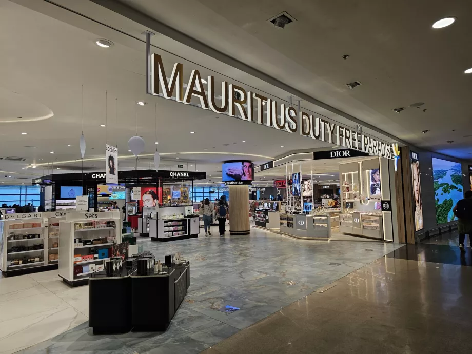 Duty Free Shop, Mauritius repülőtér