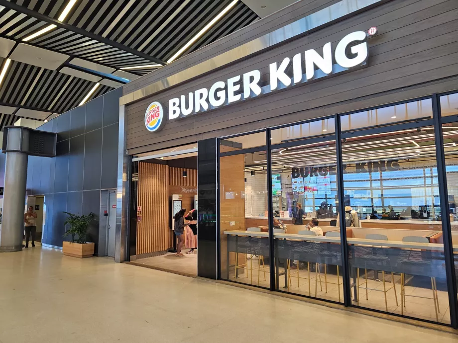 Burger King a tranzitzónában