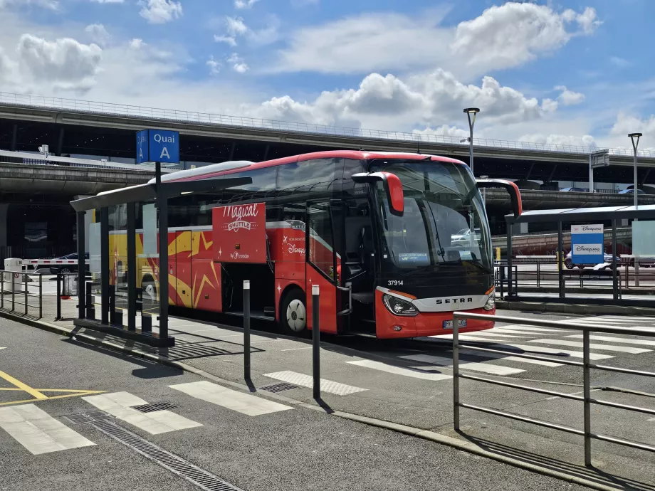 Busszal Disneylandbe, 2E és 2F terminálok