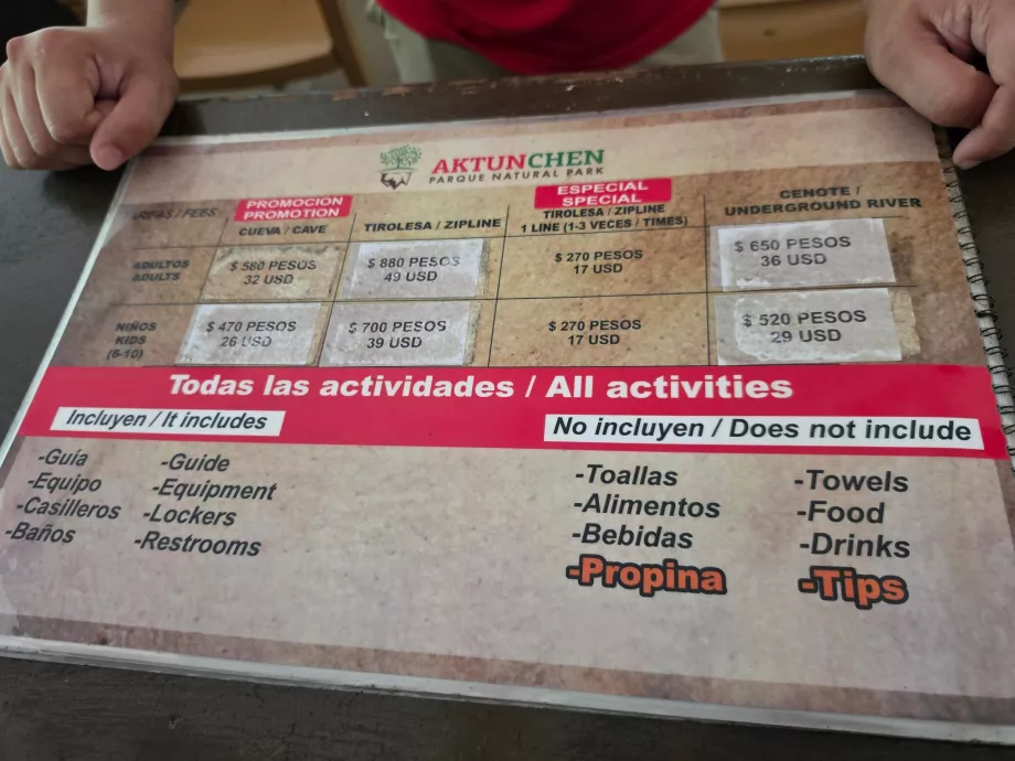 Aktun Chen 2027-es árlista
