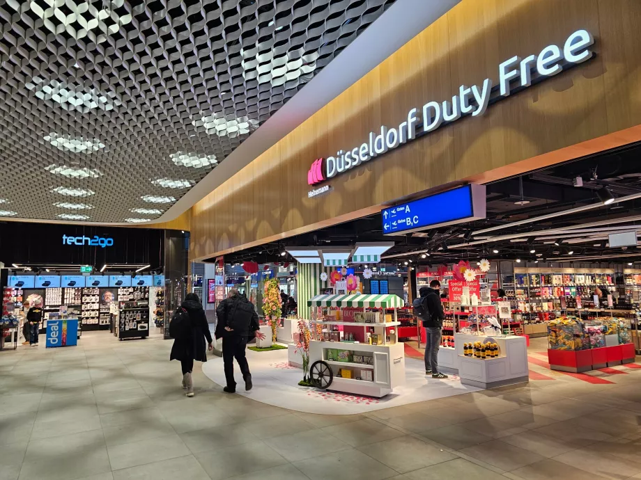Duty free shop a DUS-ban