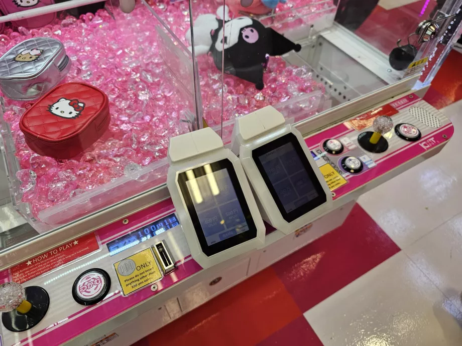 Akihabara, kártyás fizetés játéktermekben