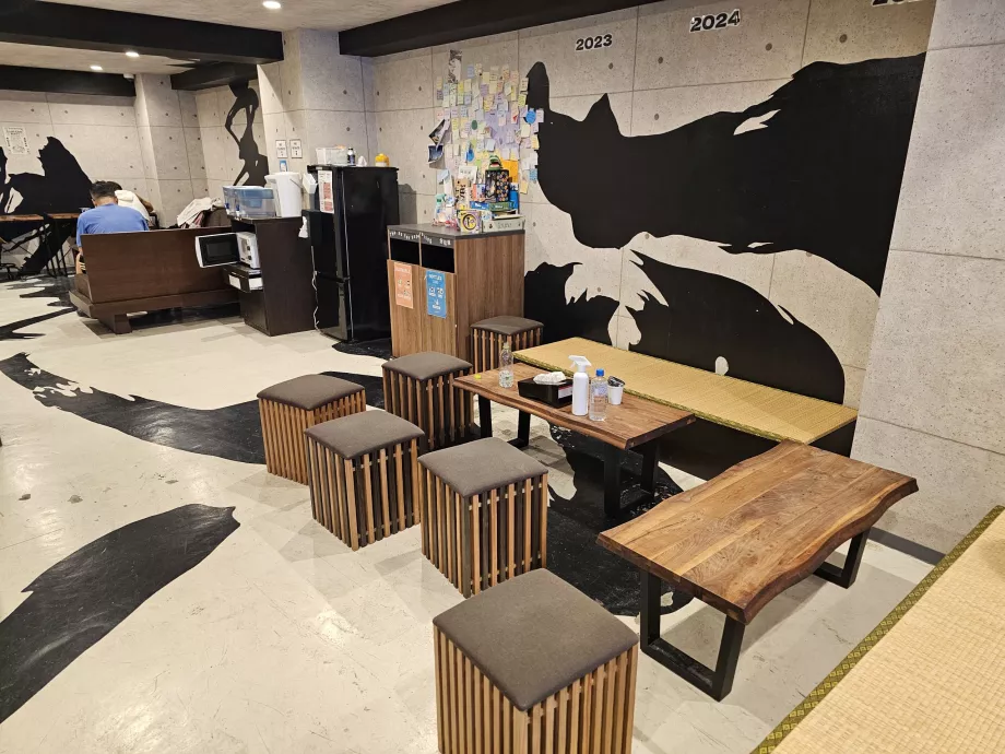 Közös területek a recepciónál