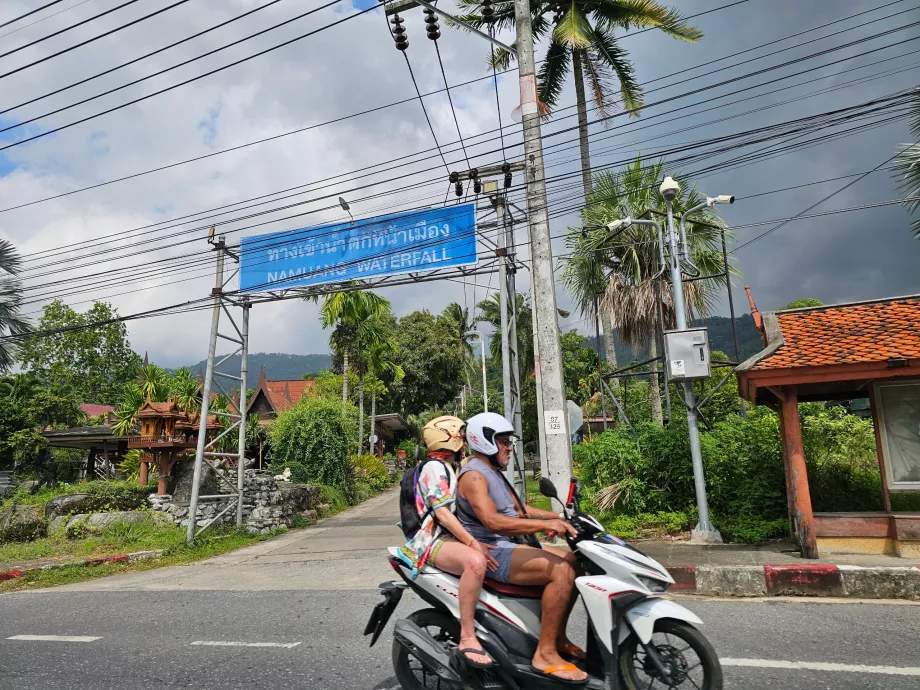 Na Muang vízesés 1, bejárat