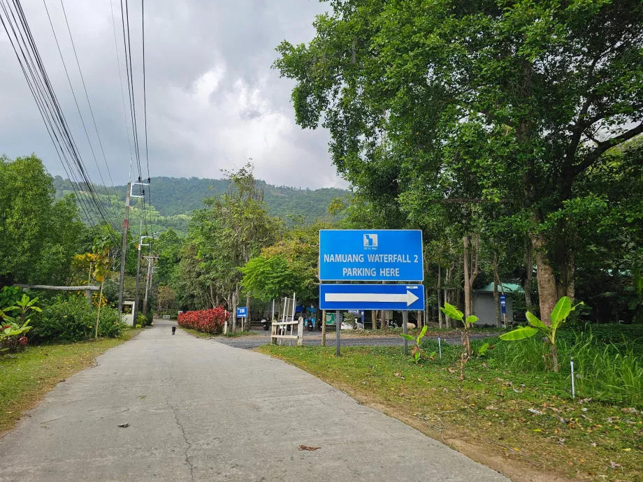 Irány Namuang vízesés 2