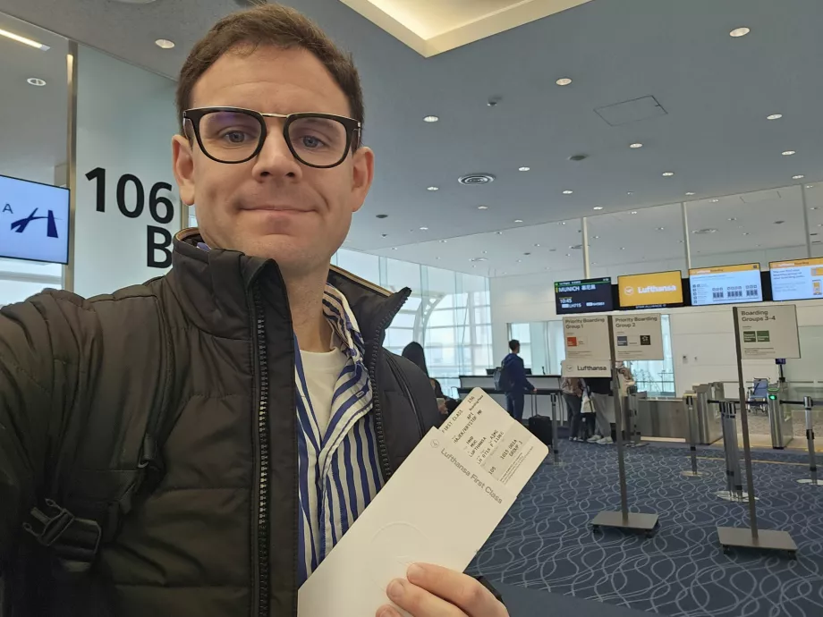 Én egy első osztályú beszállókártyával