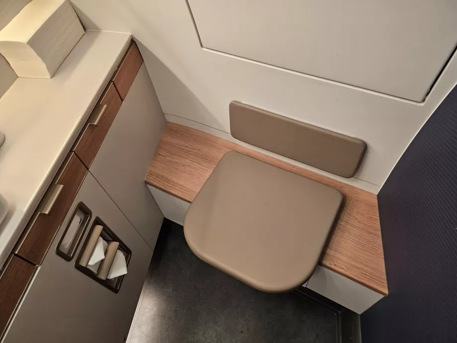 WC az első osztály utasai számára