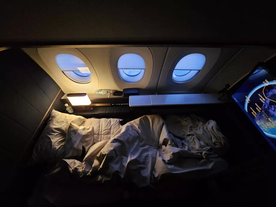 Kihajtható kanapé az ágyon