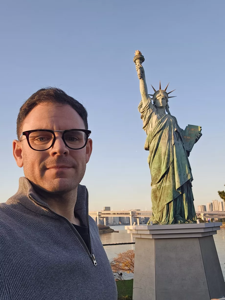 Szabadság szobor Odaiba