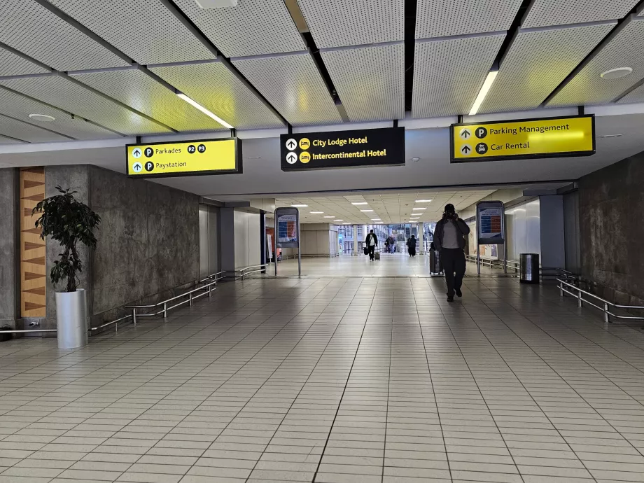 Útvonal a Parkade 2 felé (Uber, Bolt, Taxi)