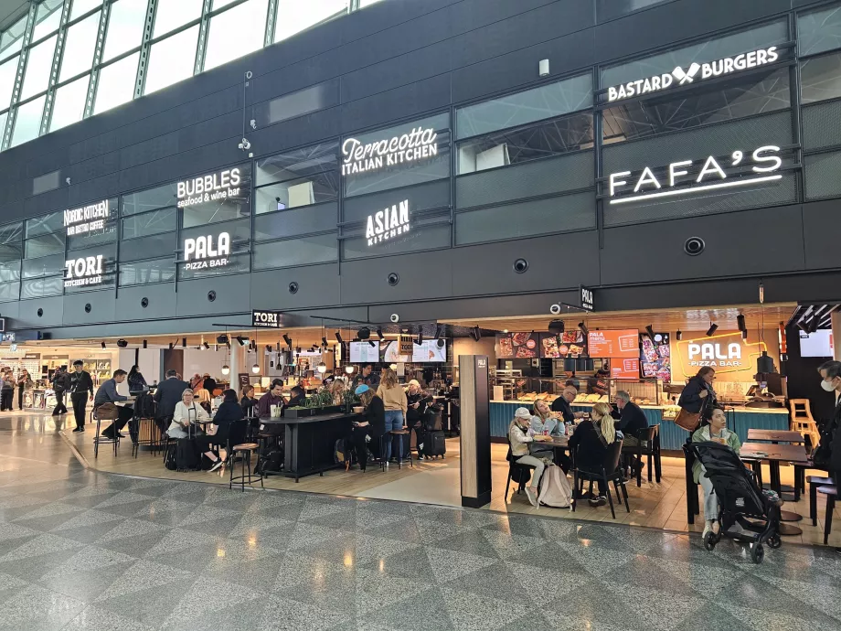 Food Court, tranzitzóna