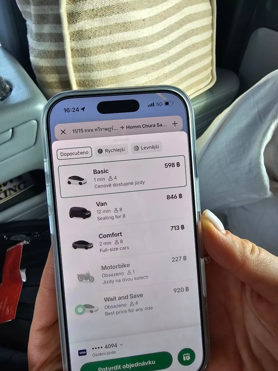 Bolt árak a dokkolótól Chawengig