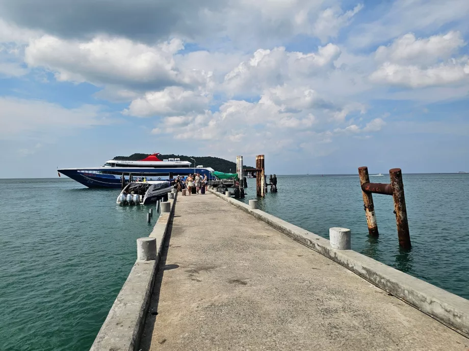 Thong Sala móló Koh Phangan szigetén
