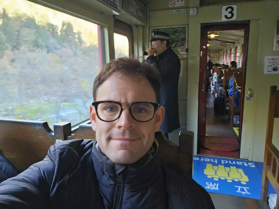 Én a romantikus Sagano vonaton