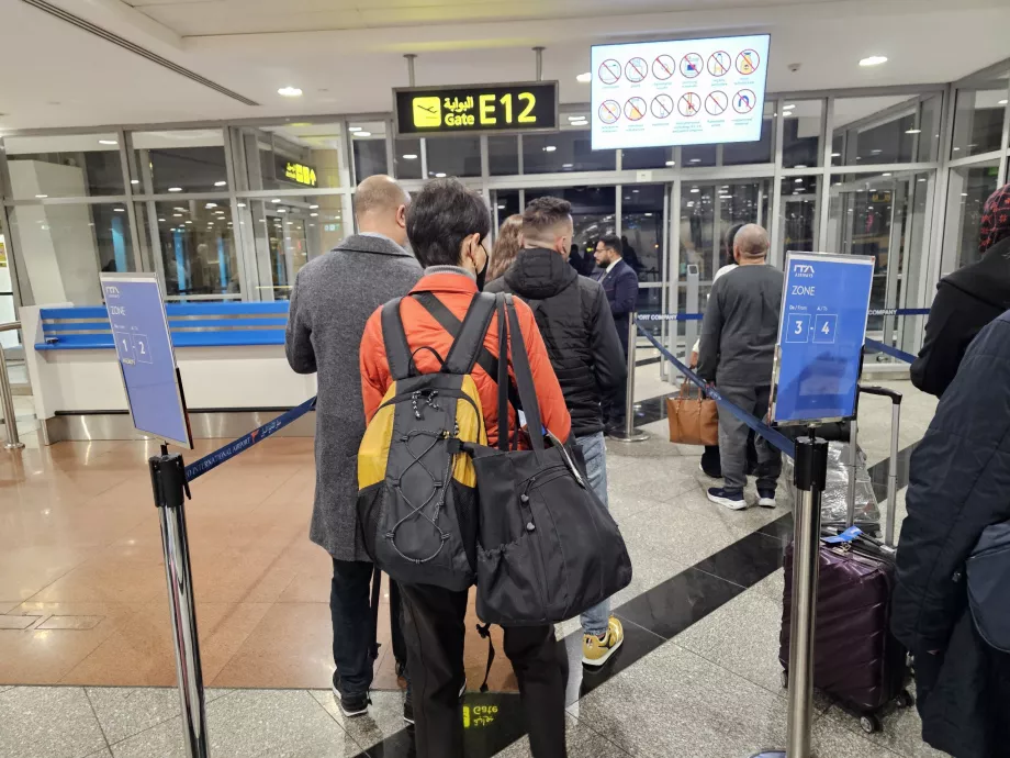 Felszállás zónánként