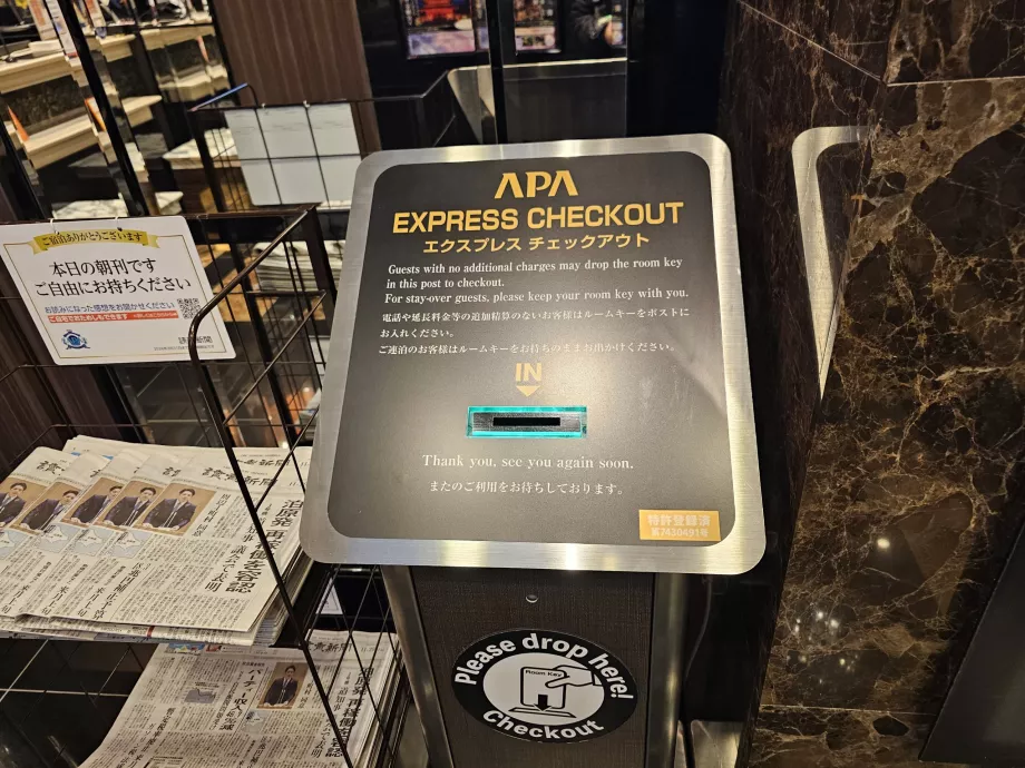 Expressz kijelentkezés