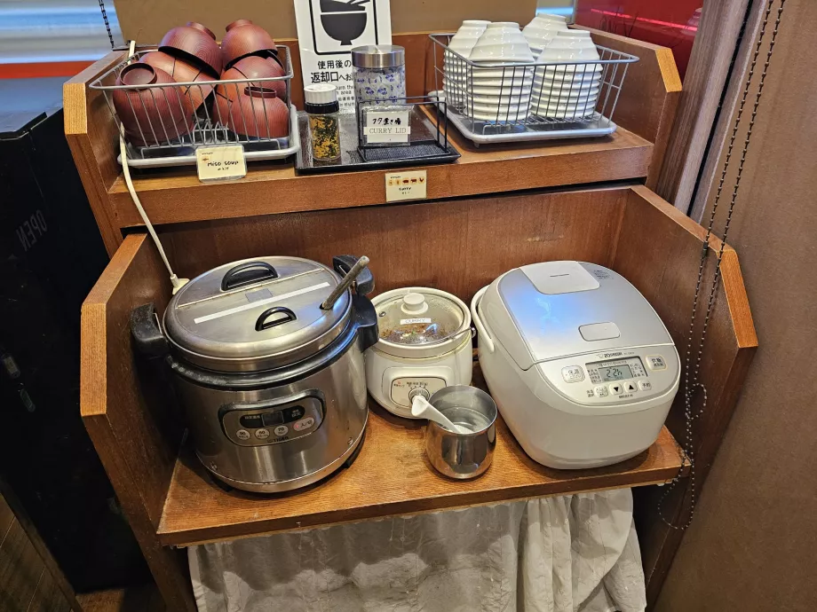 Reggeli - rizs és miso leves