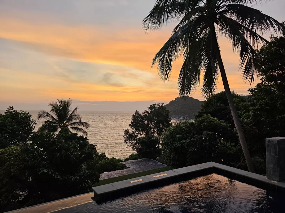 Reggeli kilátás a szobából