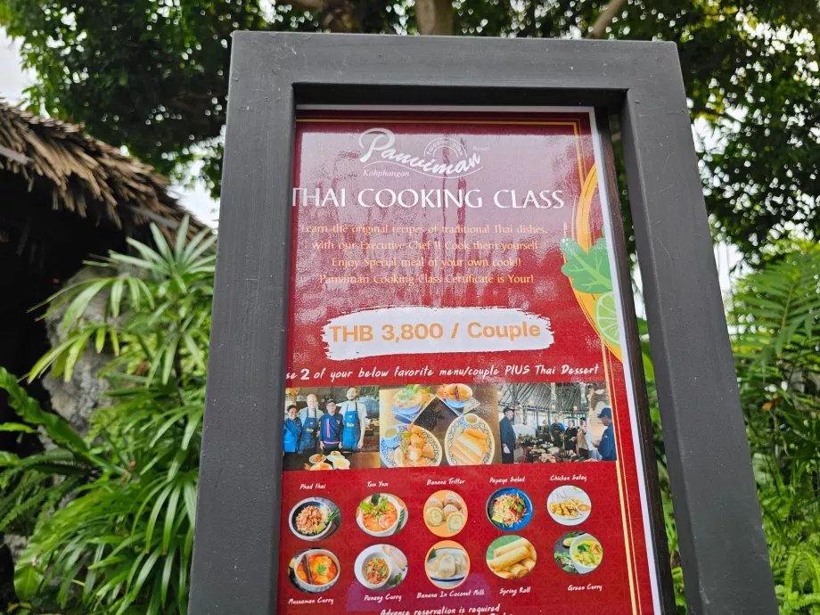 Főzőleckék felajánlása