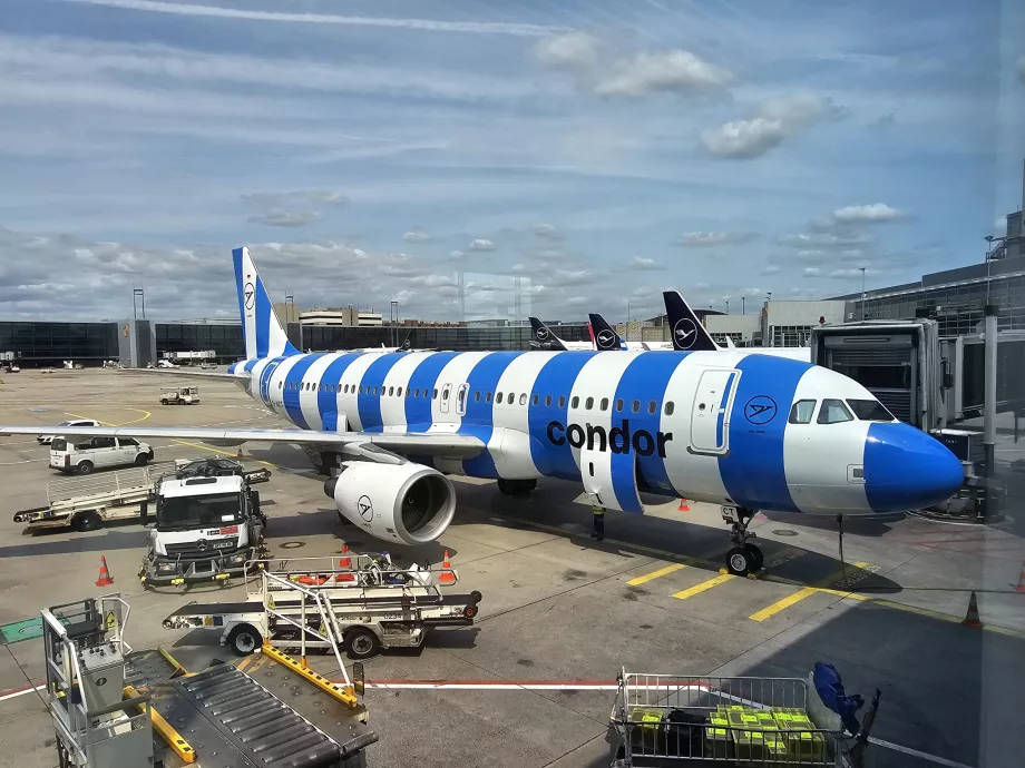 Kék Airbus A320 Condor