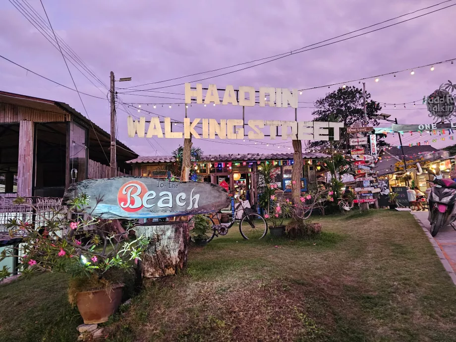 Haad Rin sétáló utca
