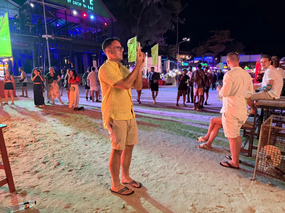 Én a teliholdas bulin