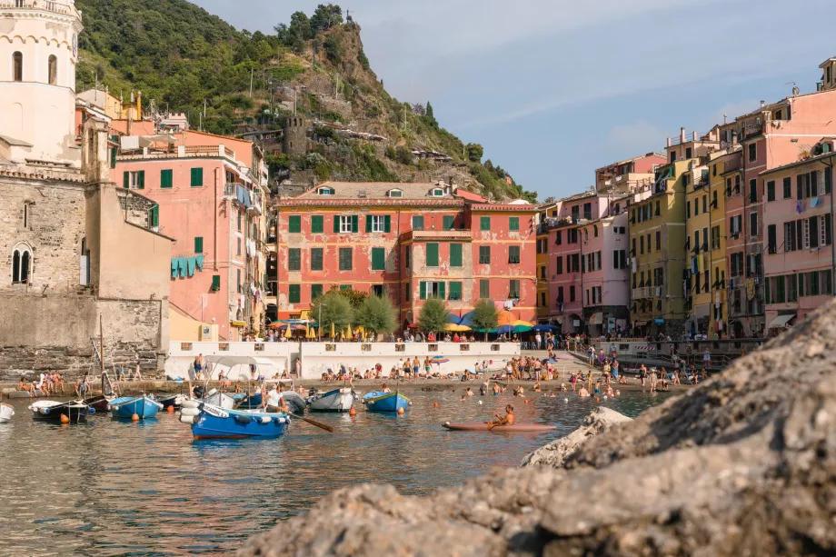 Vernazza strand