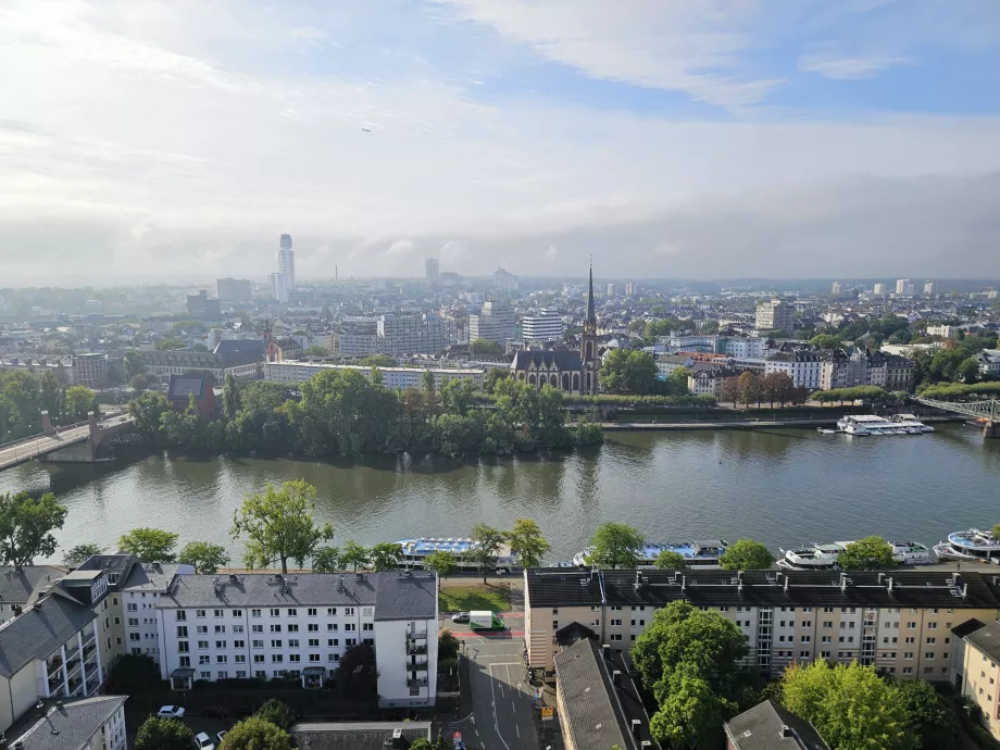 Kilátás a Domturmból