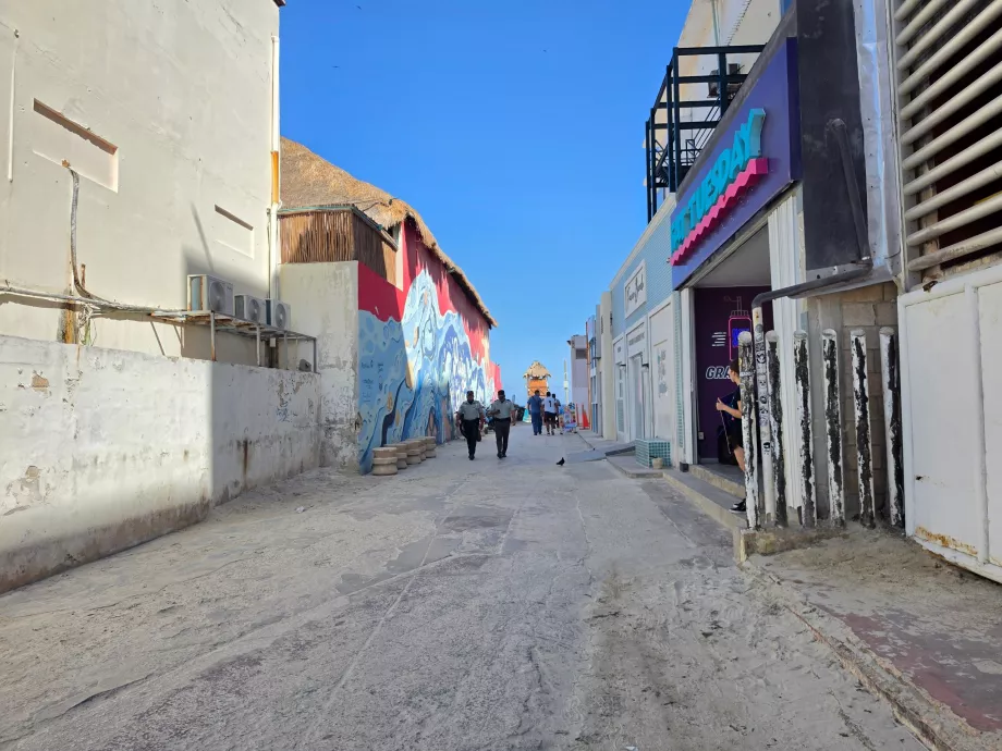 A Playa Gaviota nyilvános hozzáférése