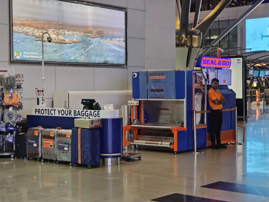 Poggyász csomagolása