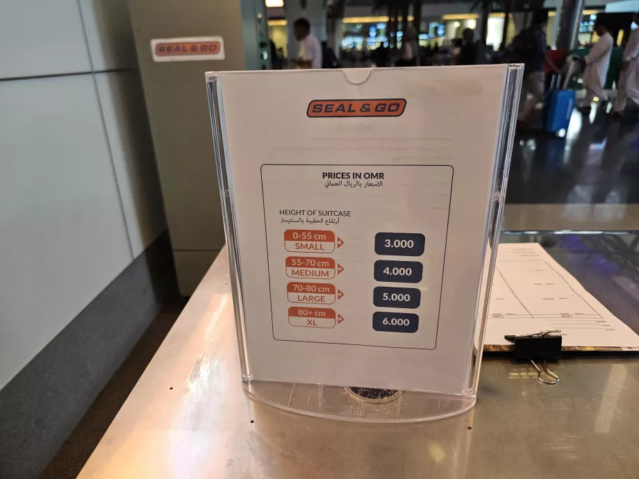 Poggyász csomagolási árak