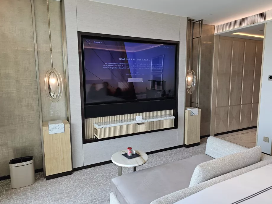 Televízió a szobában