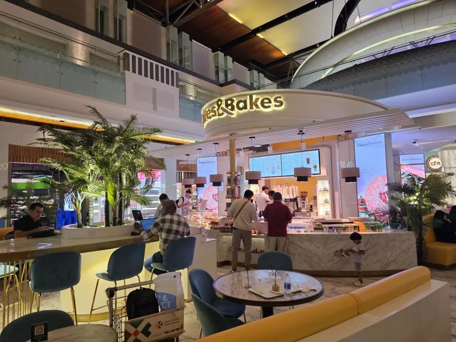 Cukrászda, tranzitzóna