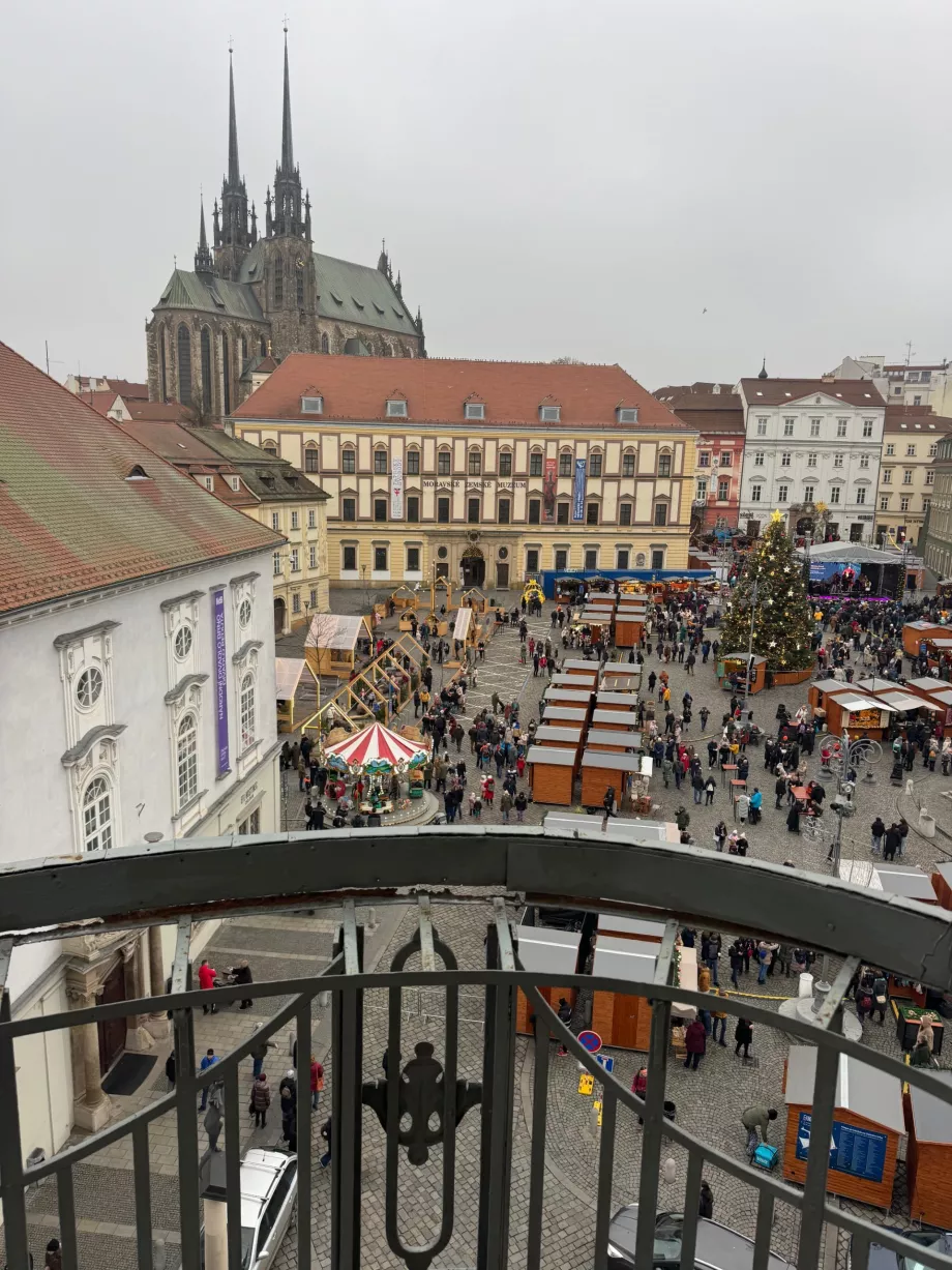 Kilátás a Junior Suite kis erkélyéről