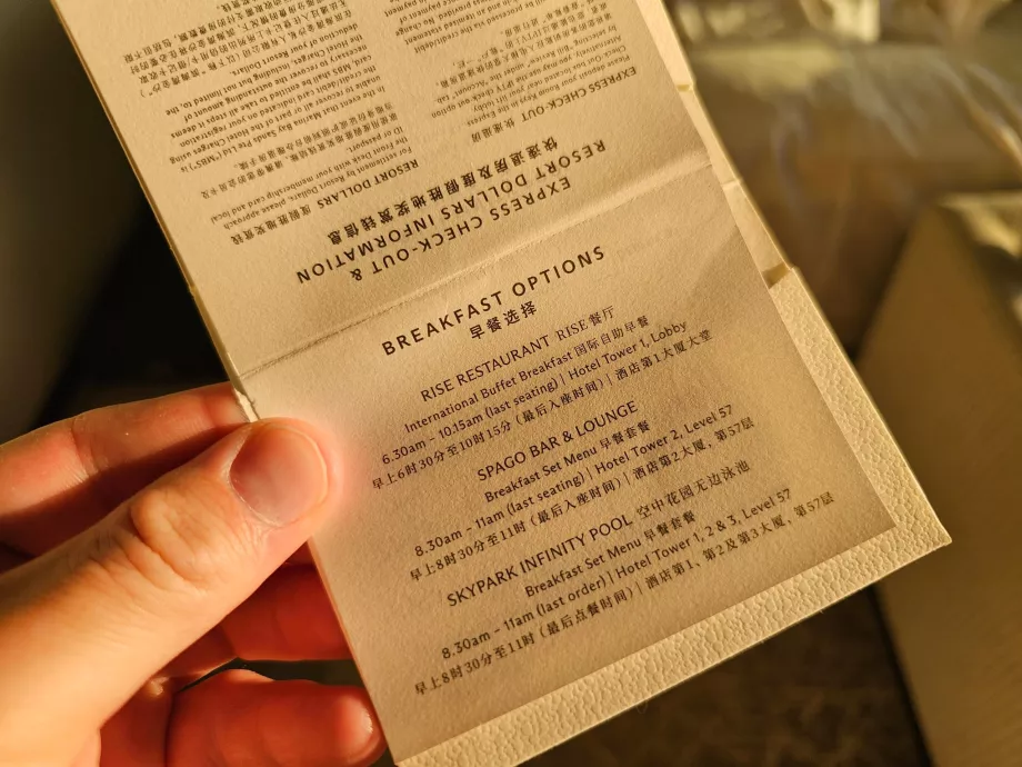 Reggeli lehetőségek