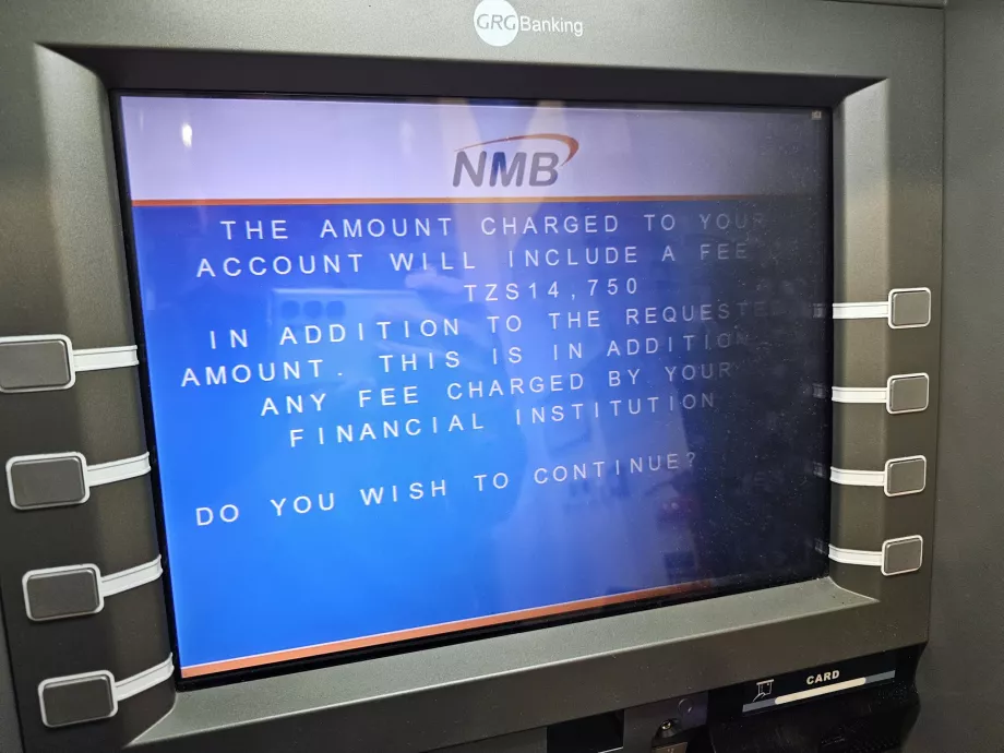 ATM pénzfelvételi díj