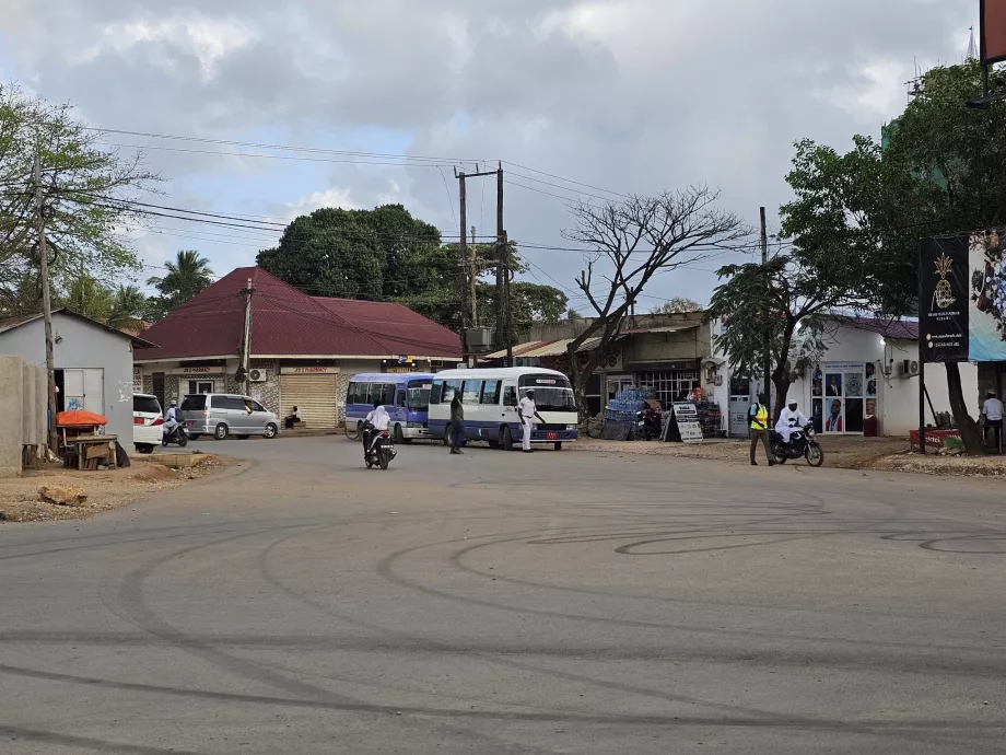 Stop dala dala a repülőtéren