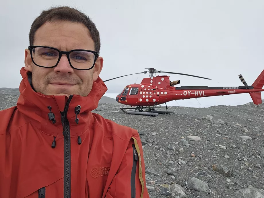Christopher helikopterrel