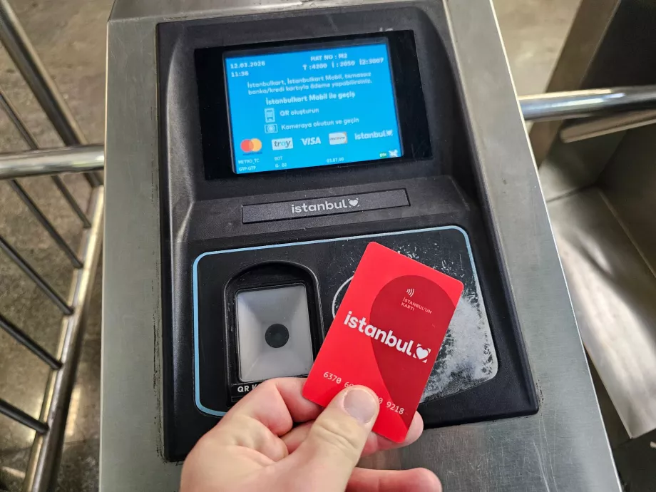 Istanbulkart használata