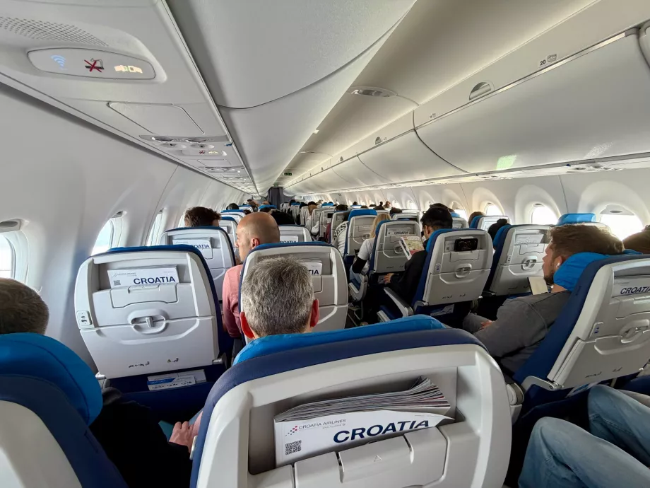 A Croatia Airlines belseje