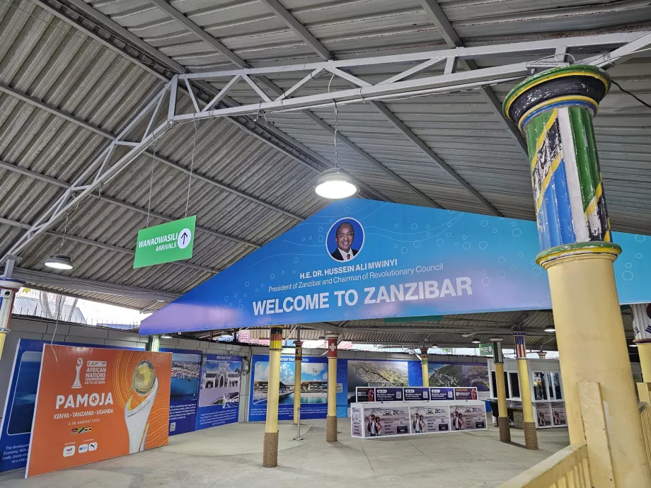 Zanzibár kikötője
