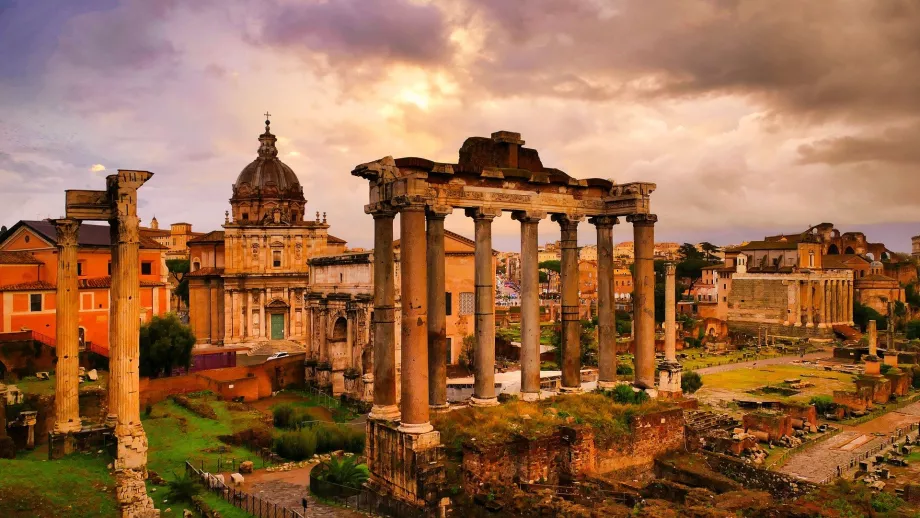 Forum Romanum megtekintése