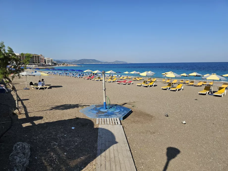 Szeles strand