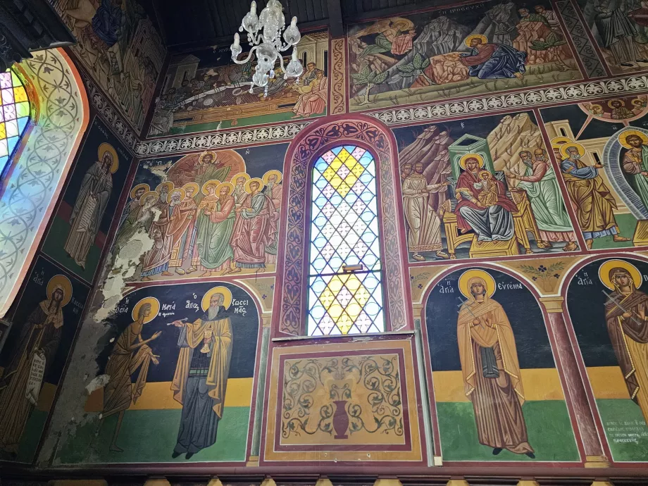 Evangelismos templom, belső tér