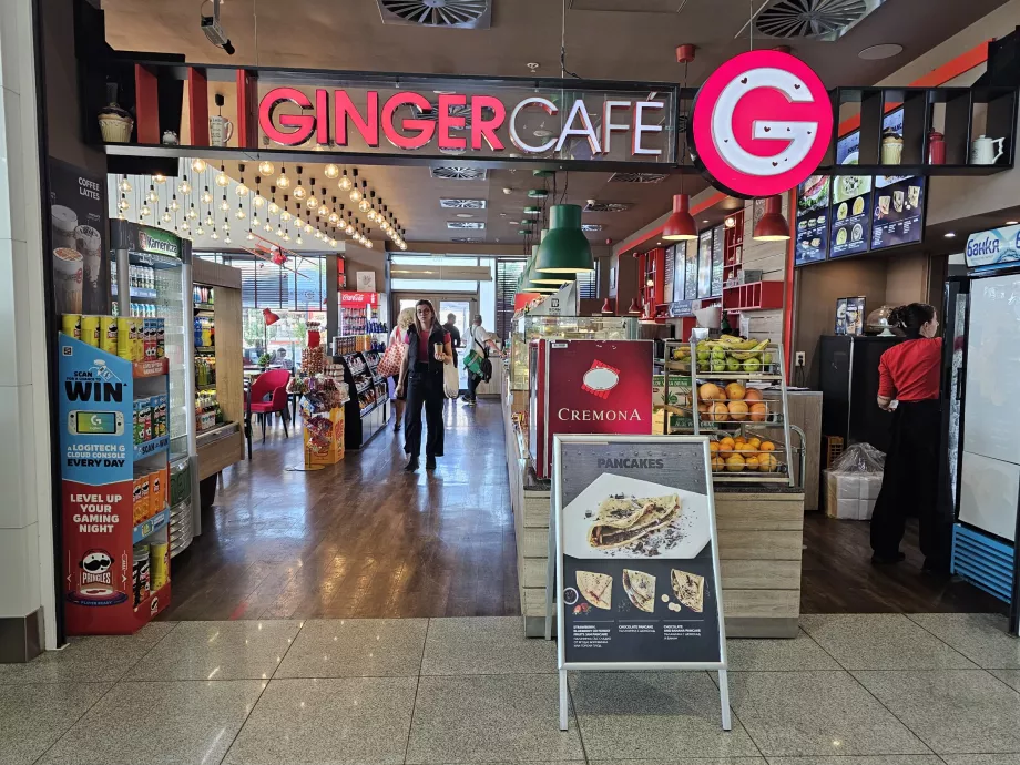 Ginger Café, nyilvános rész