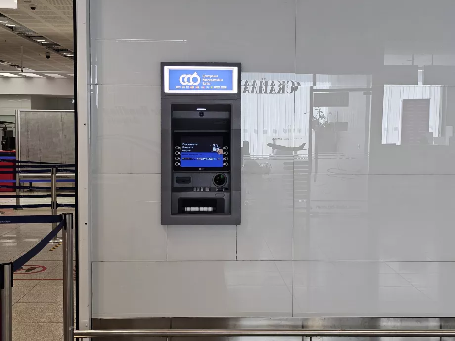 ATM a biztonsági ellenőrzésnél