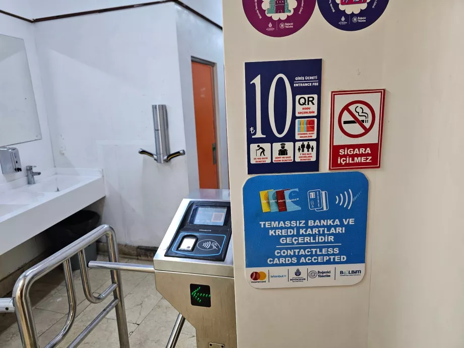 WC-k a Nagy Bazárban