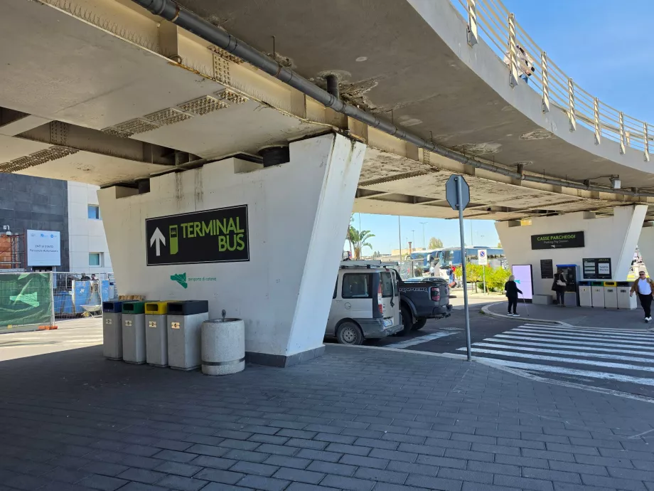 Az út a buszpályaudvarra