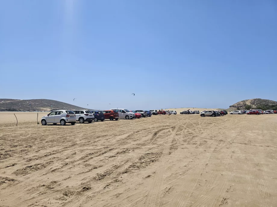 Prasonisi parkoló