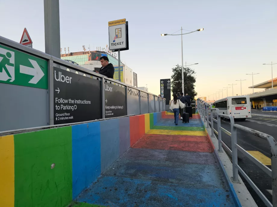 Útbaigazítás az Uber felszállóhelyhez